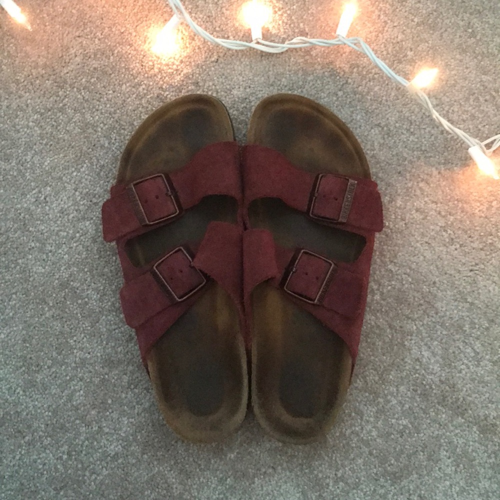 Suede Birkenstock Arizona’s